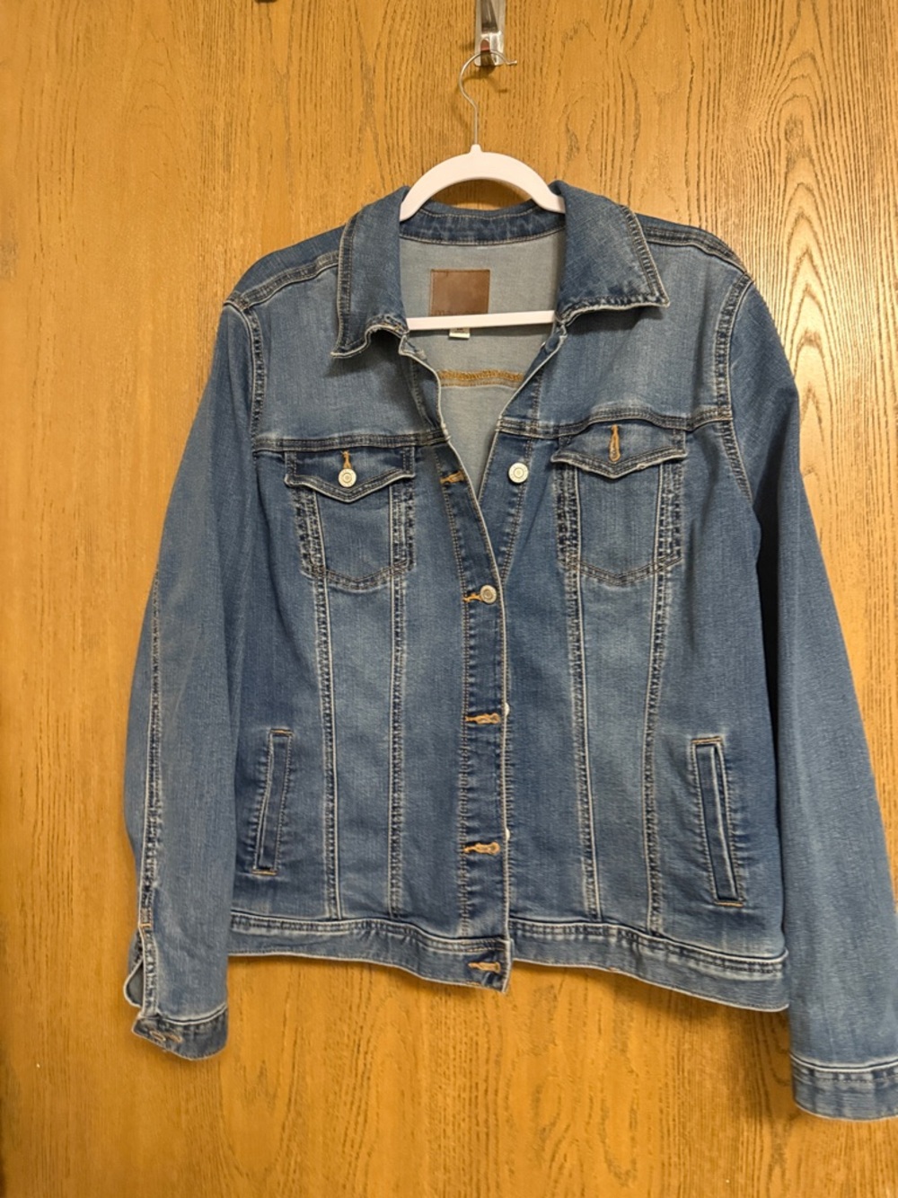 Maurices Mid Blue Denim Jean Jacket